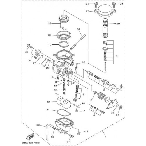 yamaha fz s carburetor price