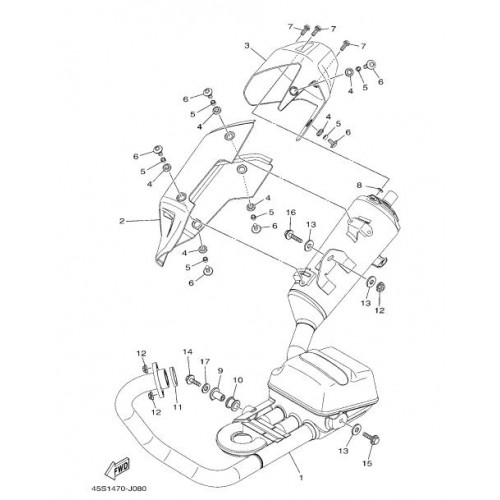 fz16 spare parts