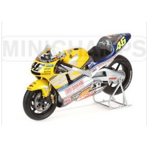 Minichamps - Bike Scale Model - Honda NSR 500 Valentino Rossi Presepson Test Bike 2001 - 1-12