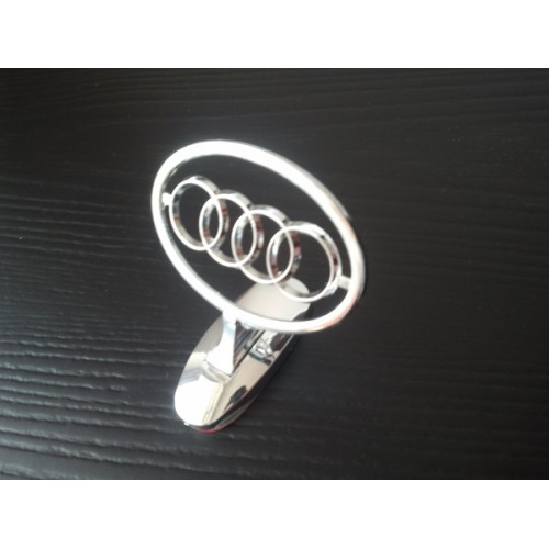 Car Hood Ornament - Chrome Emblem For Audi