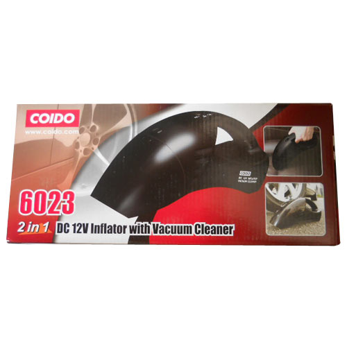 Coido - 6023R 2 in 1 Vaccum cleaner plus Tire inflator - 1.45 kg