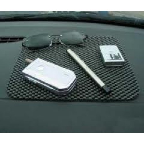 Multipurpose Non Slip Anti Skid Car Dashboard Mat BLACK