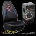 Ed Hardy - Seat Cover - Love Kills Slowly Seat Protector - Bucket