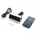 Car FM Mp3transmitter-Modulator With Remote Frm FOURING