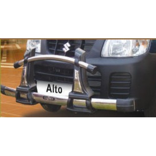 Classique-Front Designer Guard-Fusion-P.U With S.S-Maruti Alto