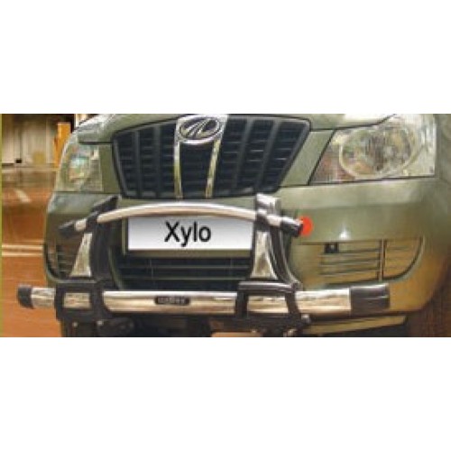 Classique-Front Designer Guard-Fusion-P.U With S.S-Mahindra Xylo