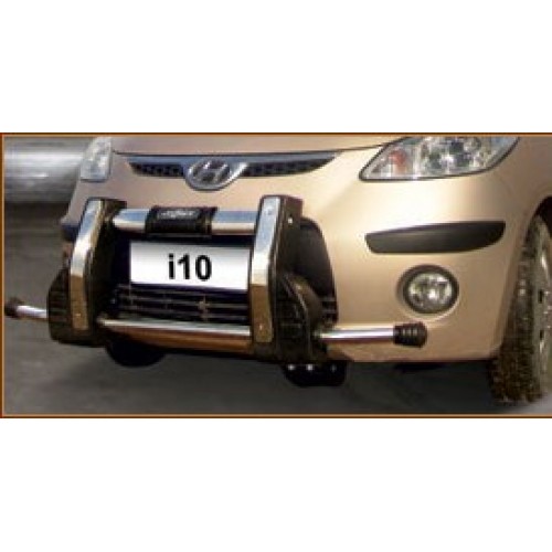 Classique-Front Designer Guard-Victor-P.U With S.S-Hyundai i10