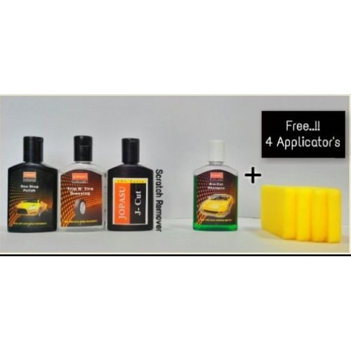 Jopasu - Car Care Kit with Scratch Remover - 2W-140 ml