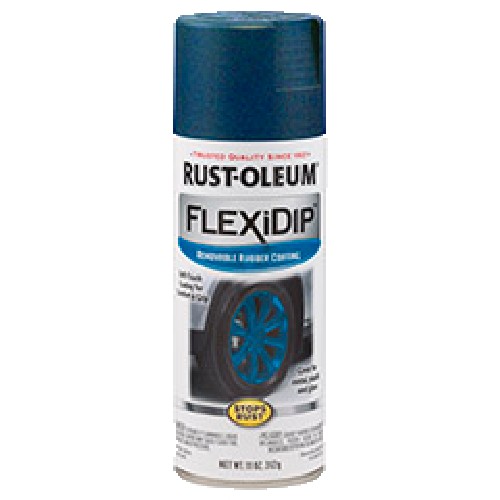 Rust Oleum - Car Care Products - FlexiDip Removable Rubber Coating - COBALT BLUE(312 gm)