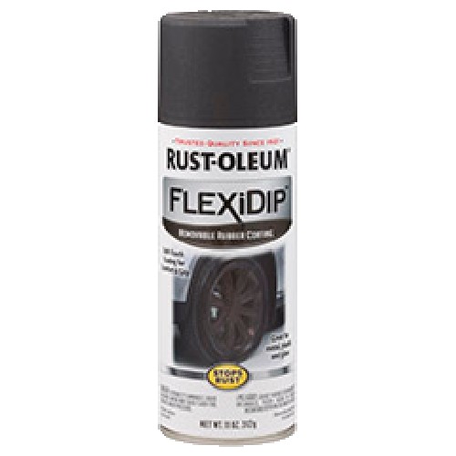 Rust Oleum - Car Care Products - FlexiDip Removable Rubber Coating - GRAPHITE(312 gm)