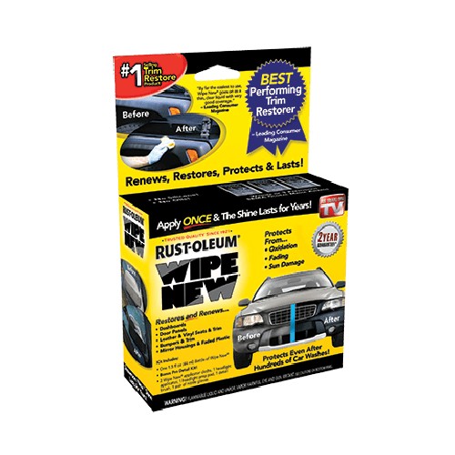 Rust Oleum - Car Care Products - WIPE NEW Trim Restore(1.5 Oz)