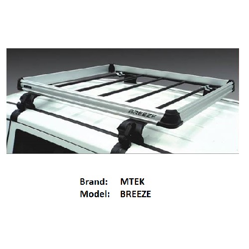 Mtek - Breeze Aluminium Roof Rack (Renault Duster)