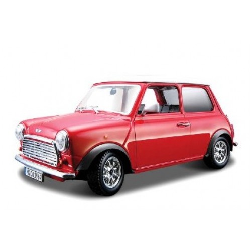 Bburago - Car Scale Model - 1-18 - Mini Cooper 1969