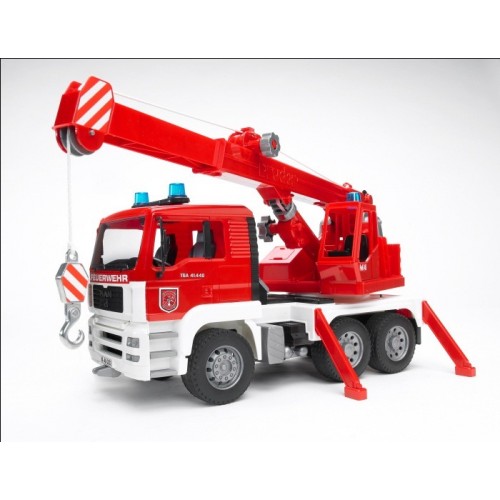 Bruder - Car Scale Model - Man Fire Engine Crane Truck