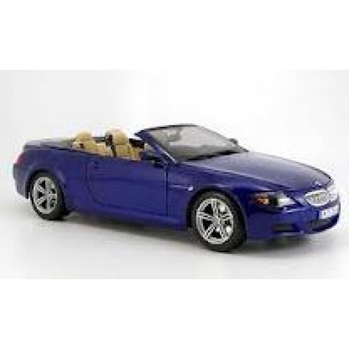 Kyosho - Car Scale Models - 1-18 BMW M6 Cabriolet Blue