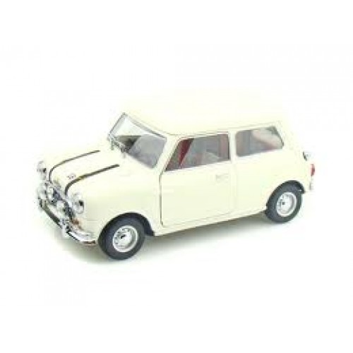 Kyosho - Car Scale Models - 1-18 Austin Mini Cooper S 1969 White