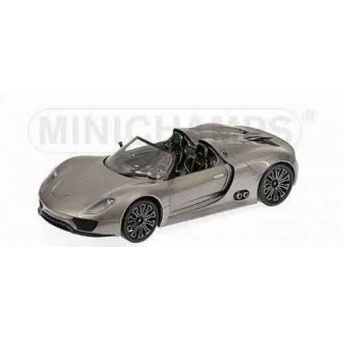 Minichamp - Car Scale Models - PORSCHE 911 CARRERA TARGA 1983- GREY