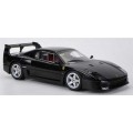 Kyosho - Car Scale Model - Ferrari F40 Black - 1-12