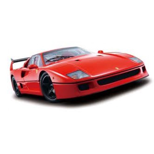 Kyosho - Car Scale Model - Ferrari F40 Red RLM - 1-12