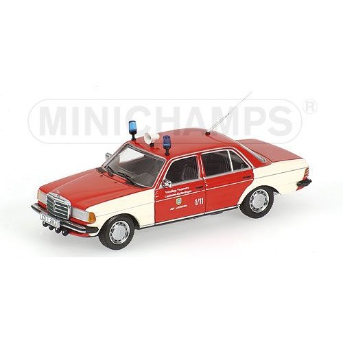 Minichamps - Car Scale Model - Mercedes Benz 200 Feverwehr Leinfelden Echterdingen - 1-43