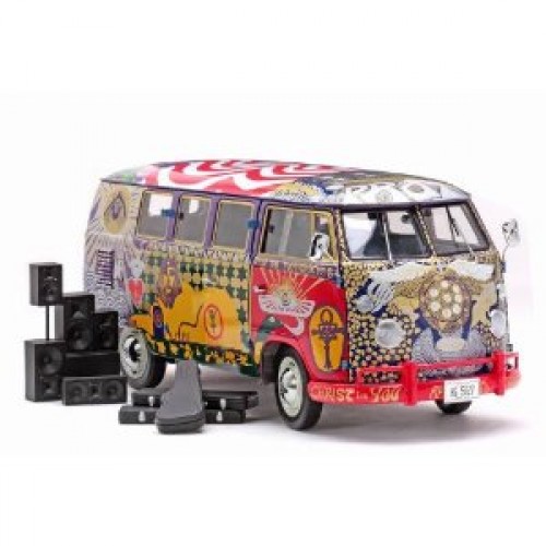 Sunstar - Car Scale Models - 1-12 1969 Volkswagen Kombi - Woodstock Bus