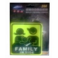 Car Sticker - Family Inside