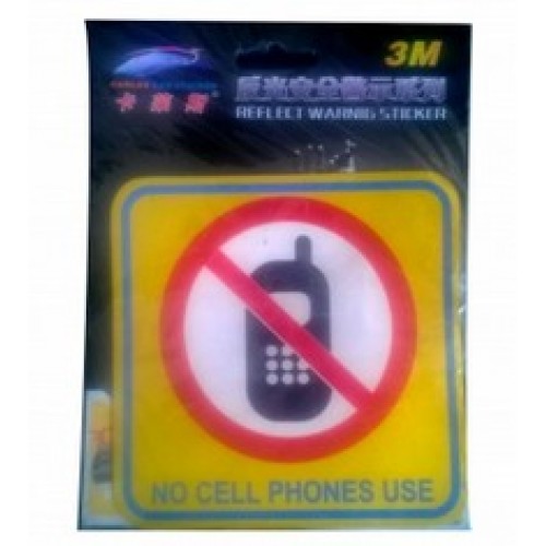 Car Sticker - No Mobile