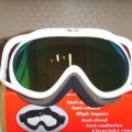 Moto Cross Glass-Goggles White-2
