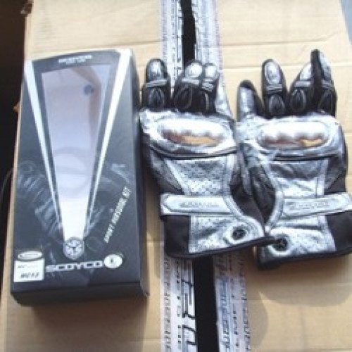 Bike Gloves-Scoyco New Launch - Grey