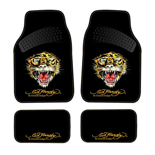 Ed Hardy - Floor Mat - Tiger - Floor Mat 4pcs set