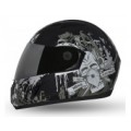 Vega - Full Face Helmet - Axor Cool Rider Dull Black Base With Green Graphic Helmet