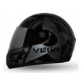 Vega - Full Face Helmet - Axor Force Black Base With Anthracite Graphic Helmet