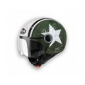 Vega - Helmet - Airoh Compact Shield Green Matt