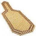 Car Seat Beads - Wooden Seating Pad For Universal