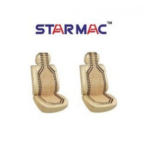 Car Seat Beads - Wooden Seating Pad For Universal (Pack of 2)