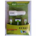 Xenos - 2 Port Fast Car Charger (White)